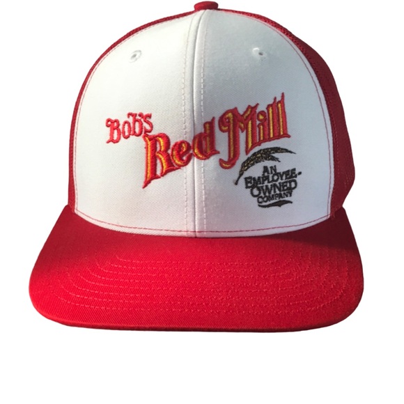 Richardson Other - BOB’S RED MILL mesh SnapBack Trucker hat